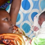 My first Delivery in Uganda - Grace and little baby girl